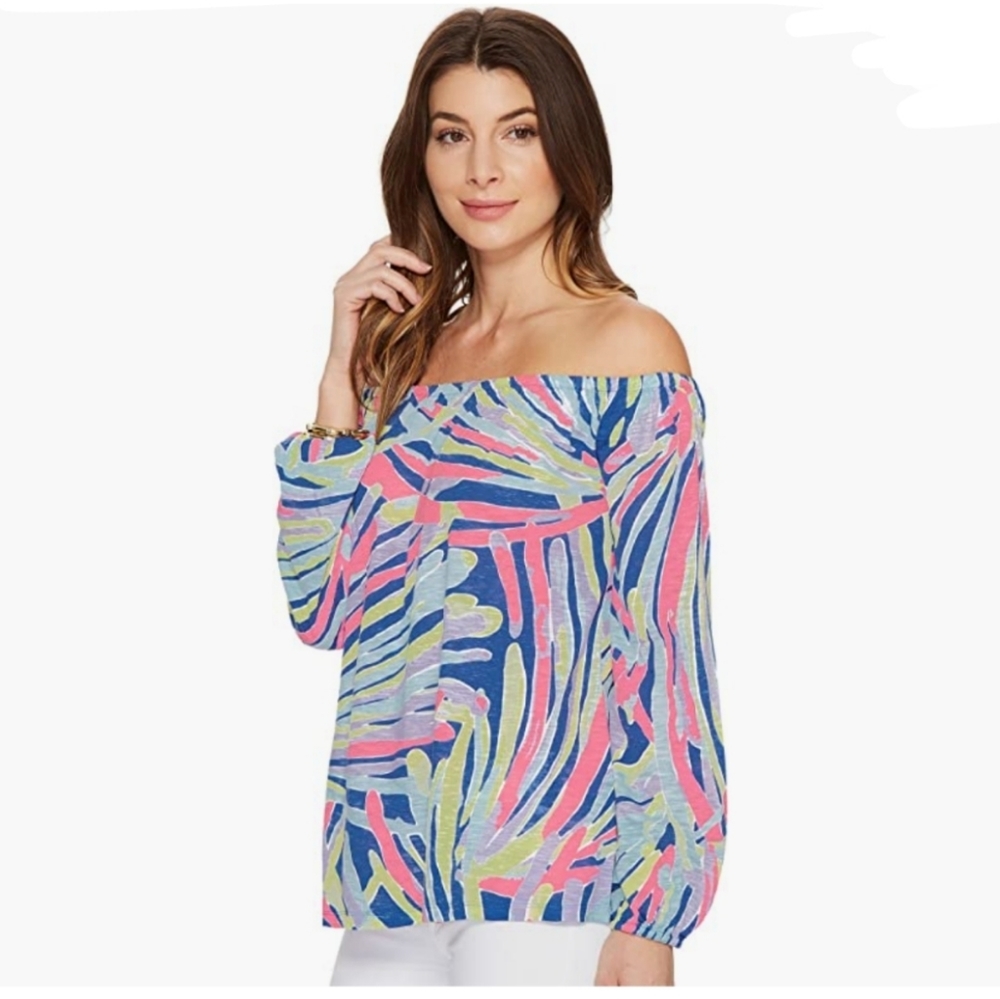 Lilly Pulitzer Enna Knit Top Size S